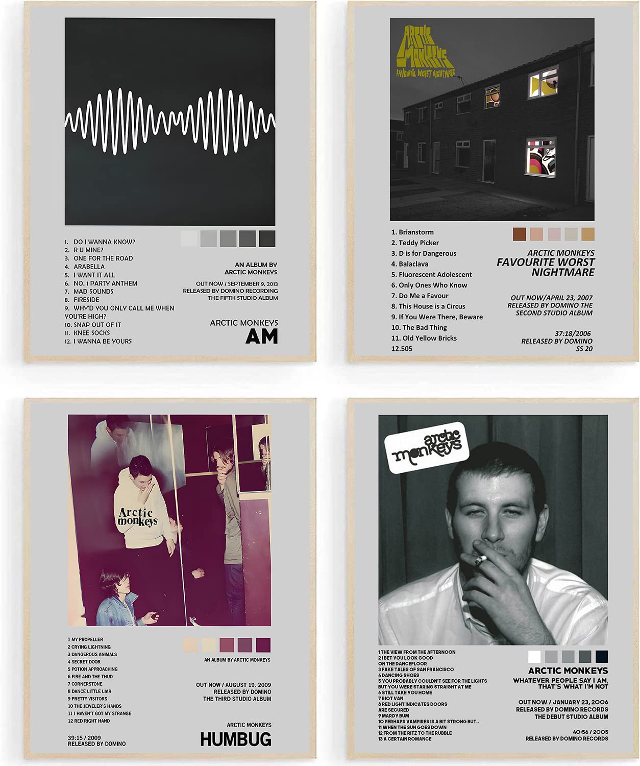 Amazon.co.jp: Withnotag Arctic Monkeys ポスター ミュージック